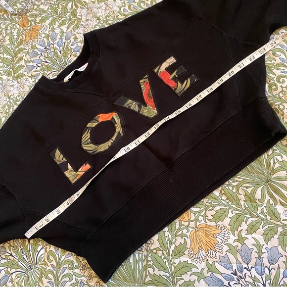 Rebecca Minkoff LOVE Cropped Sweatshirt - Picture 11 of 11